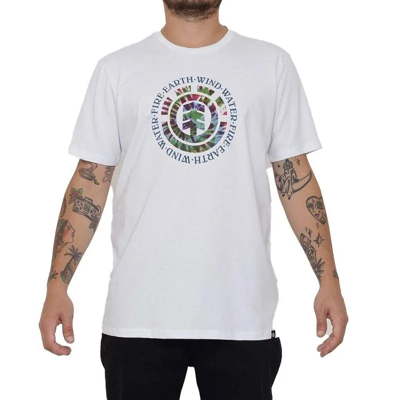 Camiseta Element Santoro Masculina Branco P / branco