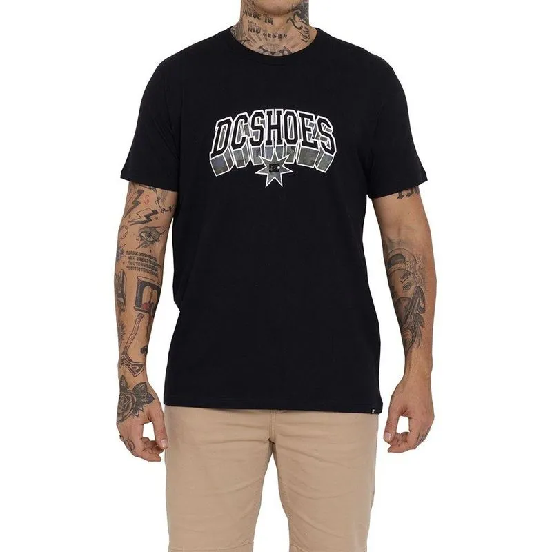 Camiseta DC Shoes DC Built Up Masculina Preto M / preto