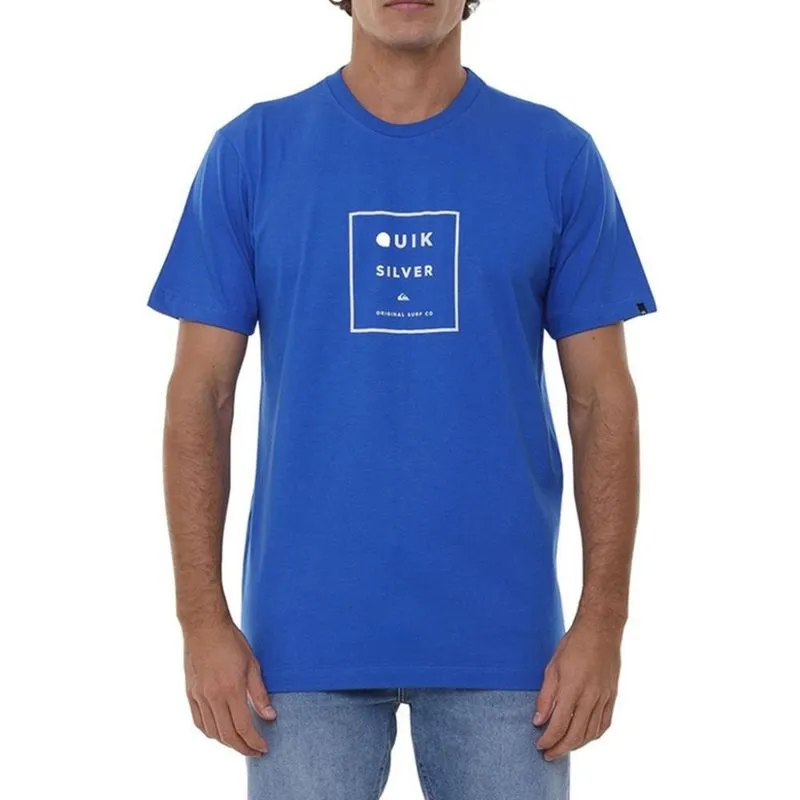 Camiseta Quiksilver Squared Up Masculina Azul M / azul