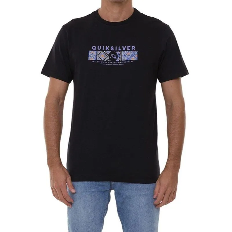Camiseta Quiksilver Wrap It Up Masculina Preto GG / preto