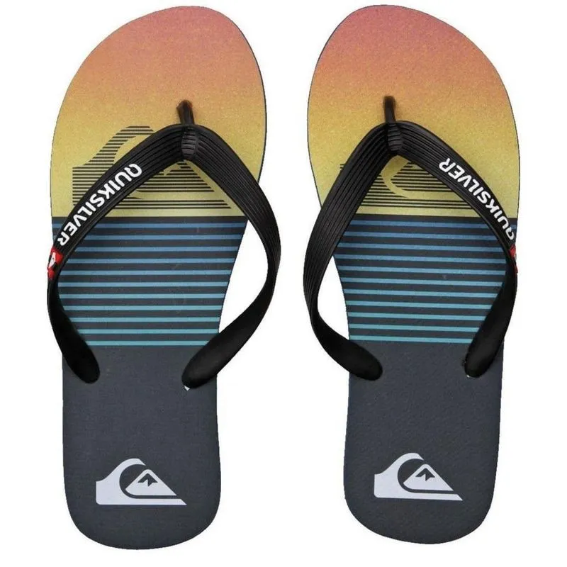 Chinelo Quiksilver Molokai Slab Strip - Azul Marinho - 43-44