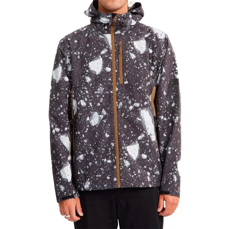 Jaqueta Billabong Burkard Surftrek Masculina Preto/Branco GG / preto