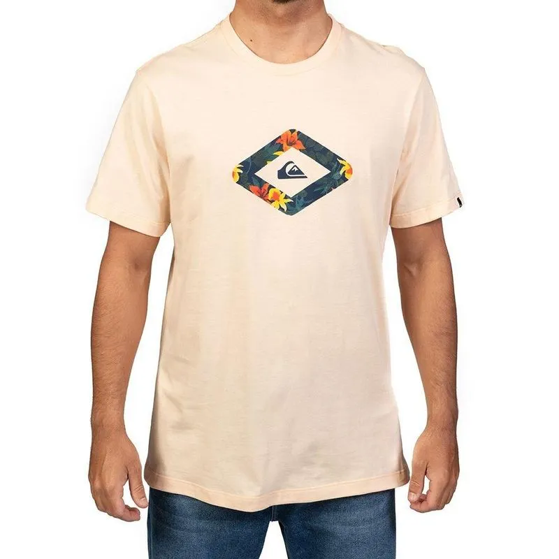 Camiseta Quiksilver Let It Ride Masculina Salmão GG / laranja