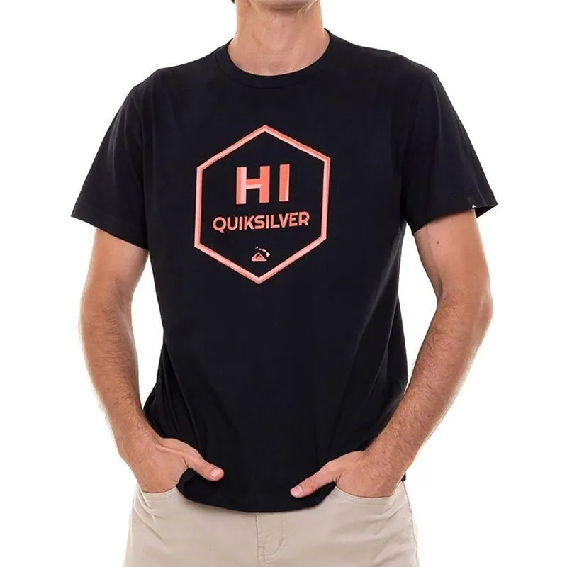 Camiseta Quiksilver Hi Switch Shift Masculina Preto P / preto