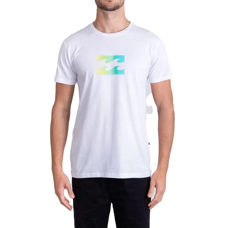 Camiseta Billabong Team Wave I Masculina Branco G / branco