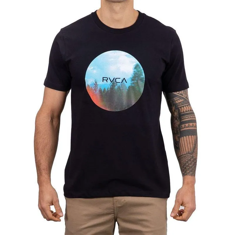 Camiseta RVCA Motors Masculina Preto M / preto