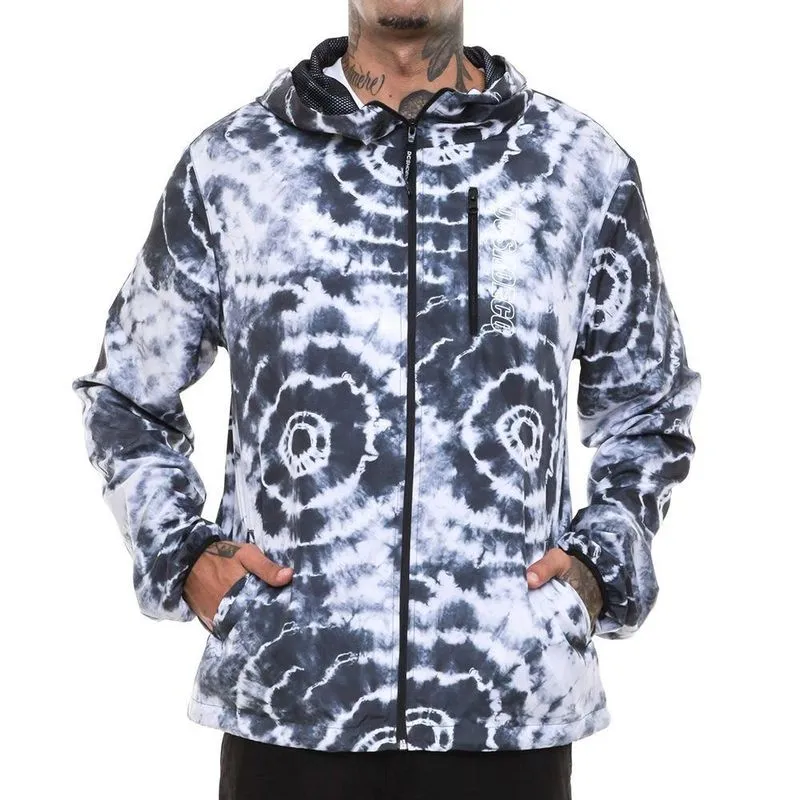 Jaqueta DC Shoes Dagup Print Marble Masculina Preto G / preto