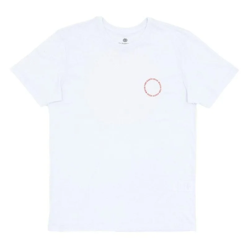 Camiseta Element Radar Masculina Branco P / branco