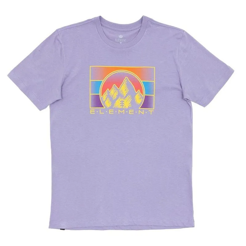 Camiseta Element Pallazzo Masculina Roxo Claro P / vinho