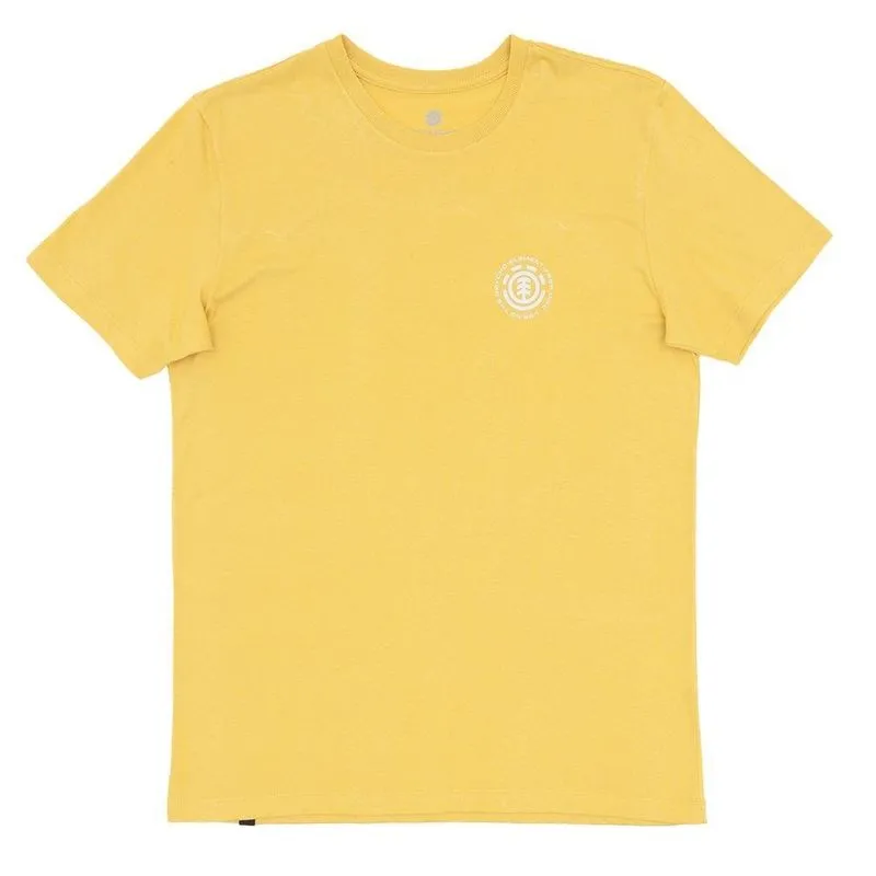 Camiseta Element Seasonal Masculina Amarelo G / amarelo