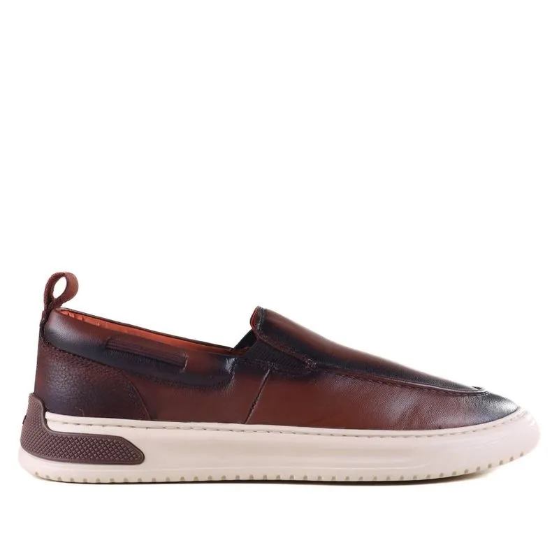 Sapatenis Zariff Masculino Slip On 61404 Whiski 39