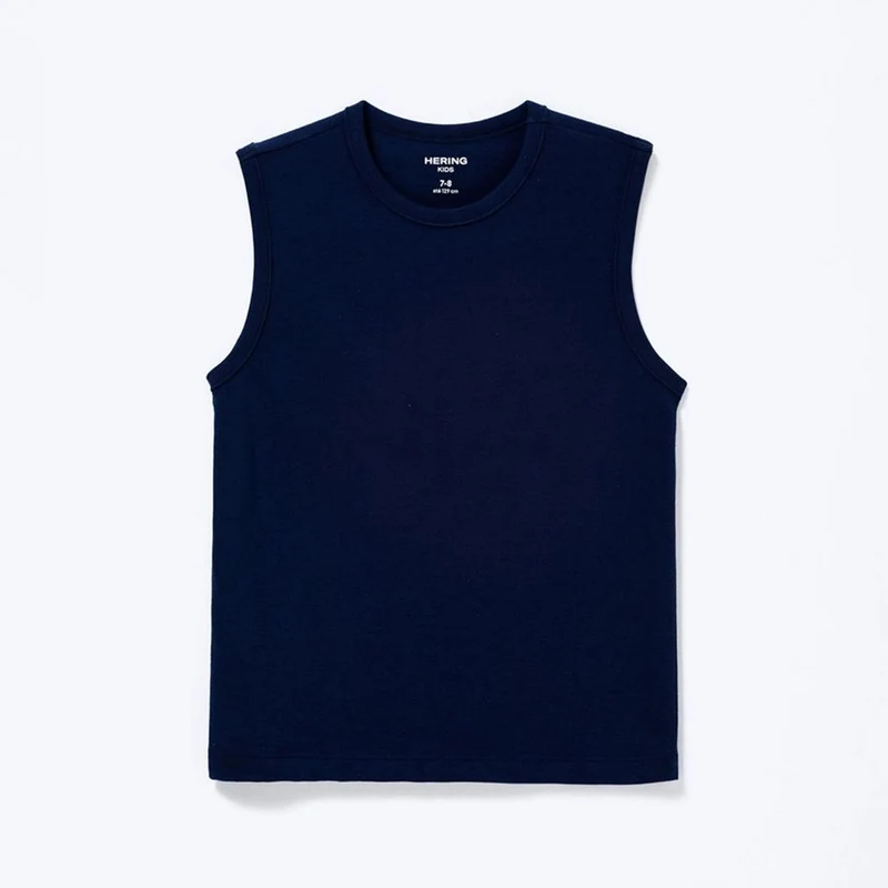 Camiseta Regata Marinho Hering Infantil - Masculina 02 / Menino