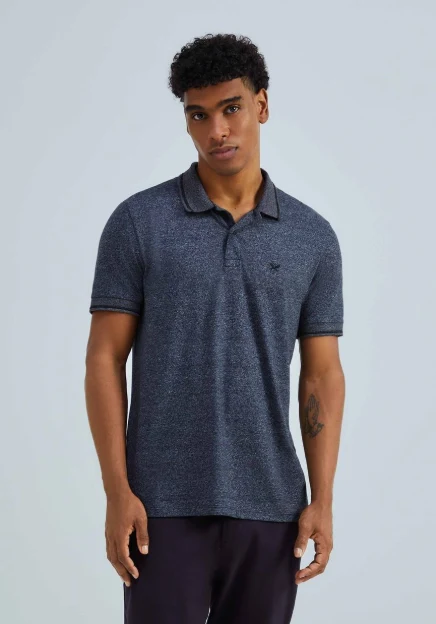 Camisa Polo Hering Básica Em Malha Texturizada Masculina - Preto XG