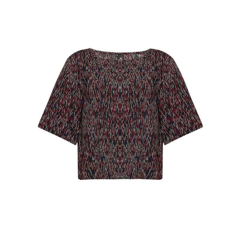 Blusa Feminina Estampada Manga 3/4