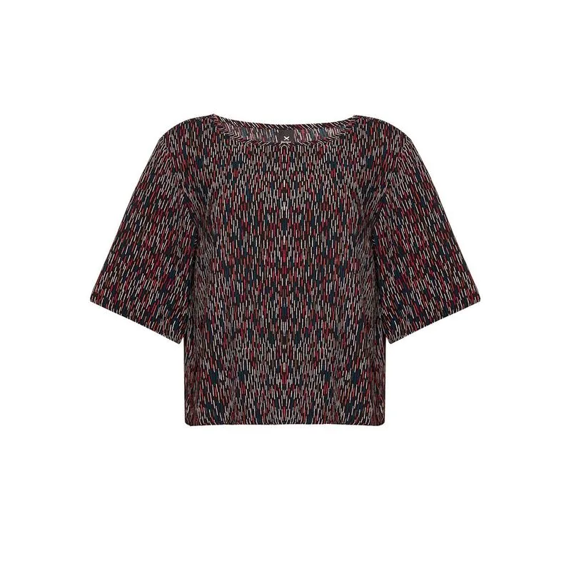 Blusa Feminina Estampada Manga 3/4