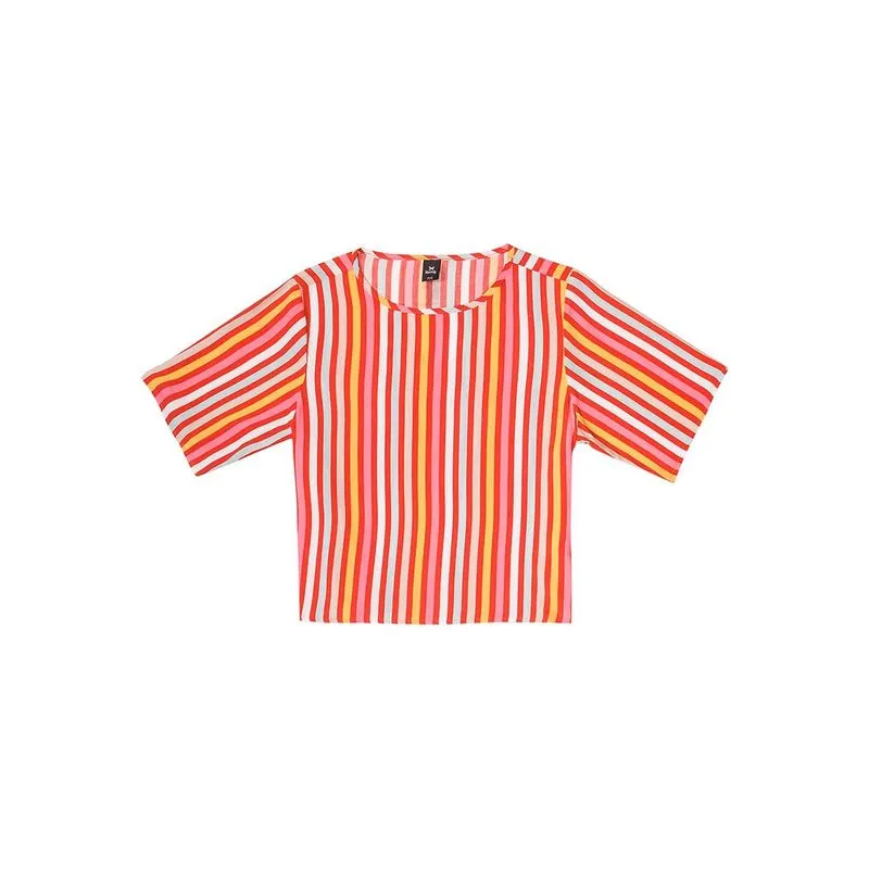 Blusa Feminina Estampada Manga 3/4