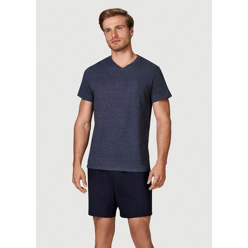 Pijama Curto Masculino Em Malha