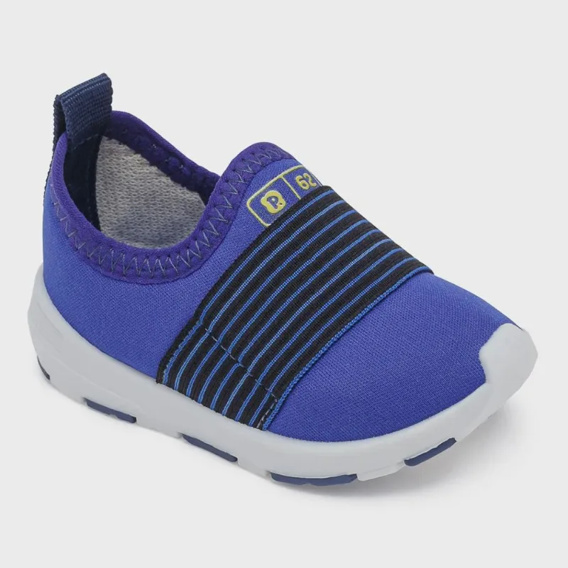 Tênis infantil menino neoprene flexível pimpolho 22 ao 27 azul