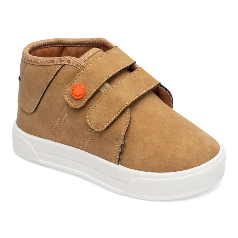 Tênis Menino Pimpolho Street Urban Caramelo 130134C/120143C 22 / Marrom