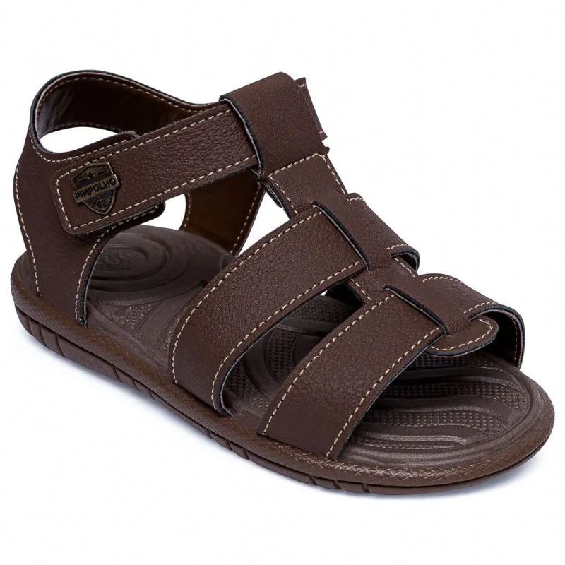 Sandalia Pimpolho Classica Fase 3 Masculino Marrom 0130214c