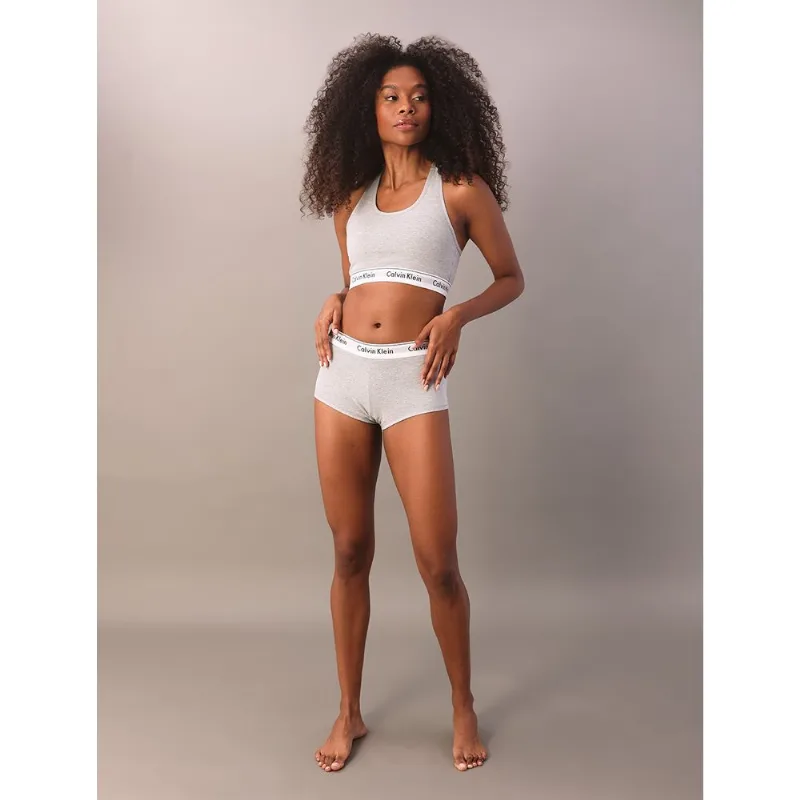 Calcinha Boyshort Modern Cotton Calvin Klein Underwear - Mescla Calcinha Boyshort Modern Cotton Calvin Klein Underwear Mescla s