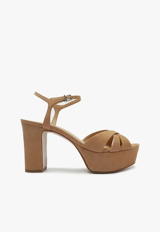 Keefa Sandal 10 / Honey Beige / Nubuck