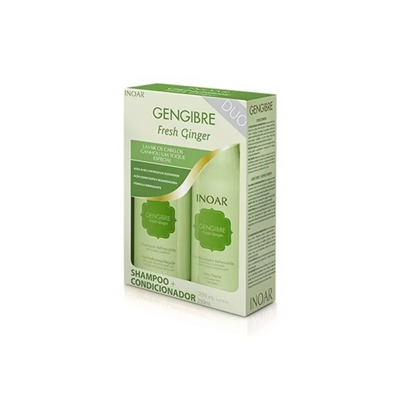 Kit Lavatorio Fresh Ginger Inoar 250ml
