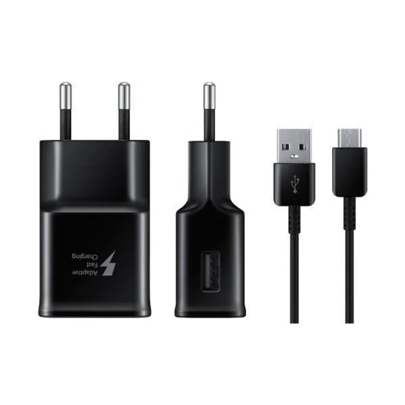 Carregador Turbo Usb-C Ultra Rapido Preto Original Samsung