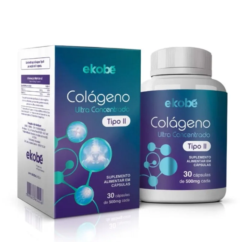 Colágeno Tipo Ii Ultra Concentrado | Ekobé - 30 Cápsulas