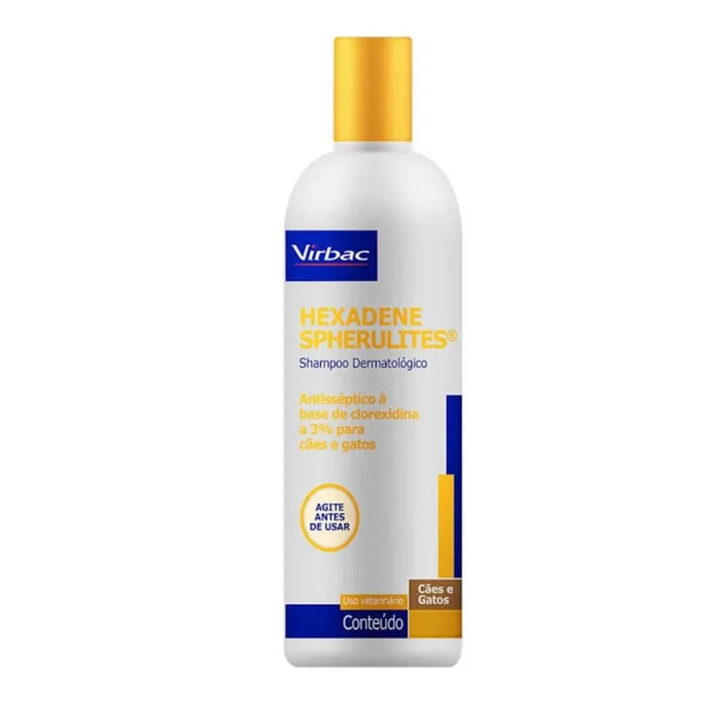 Shampoo Dermatológico Spherulites Hexadene Virbac 500Ml