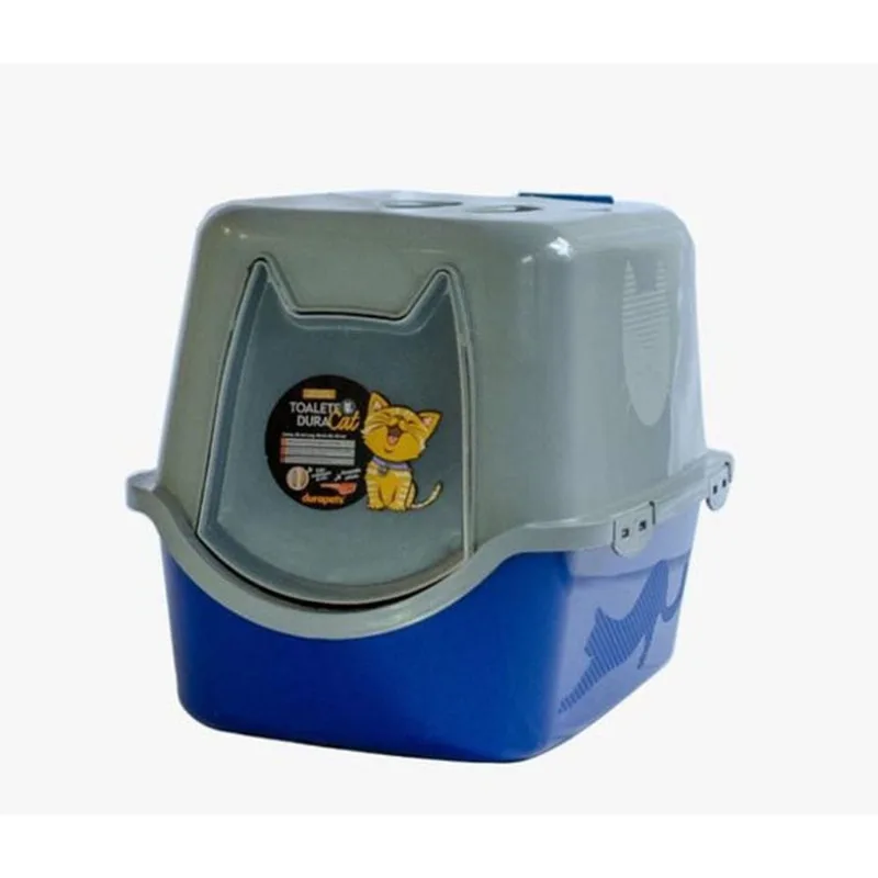 Banheiro Sanitário Para Gatos Durapets Azul