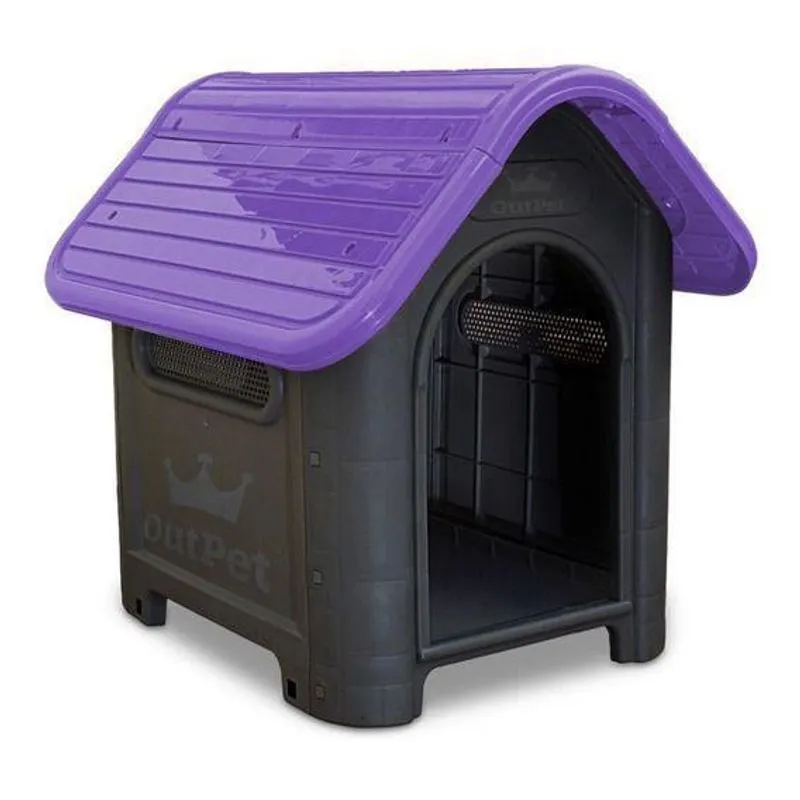 Casa Casinha de Cachorro n.3 mecpet Média Desmontável Lilas