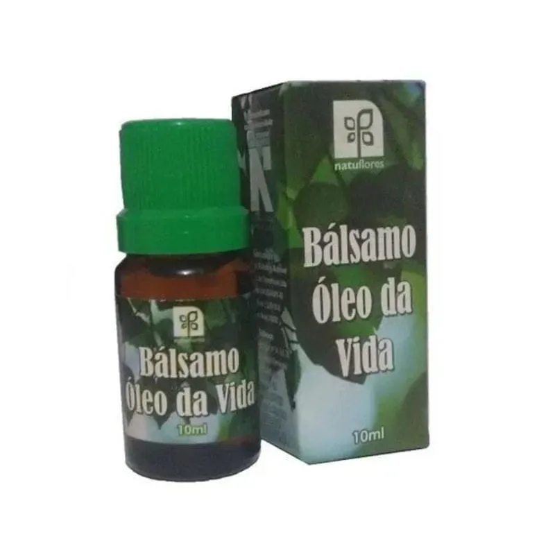 Bálsamo Da Amazônia Óleo Da Vida Natuflores - 10Ml 4Un