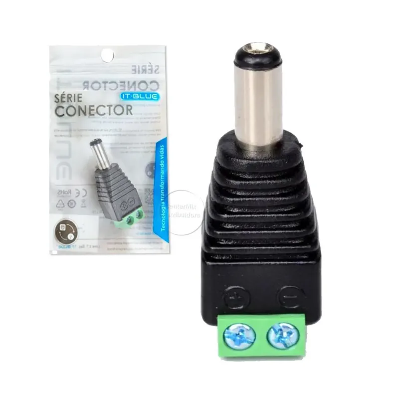 Kit 20 Conector Bnc P4 Macho Para Cftv Fonte Chaveada Câmera - Mafua Info