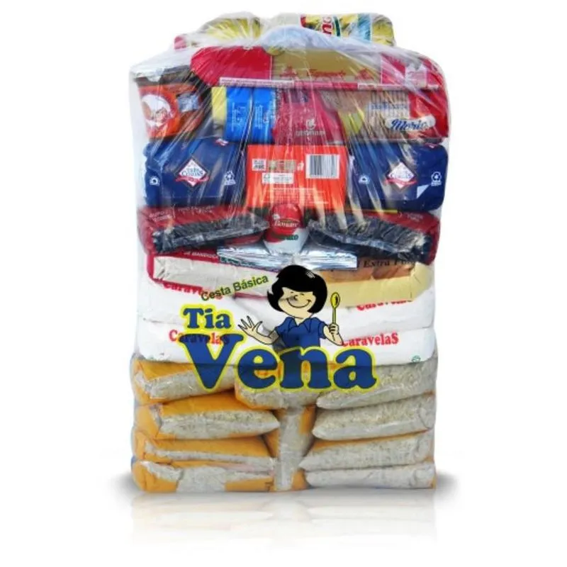 Cesta Básica Tia Vena Prata 33 Itens