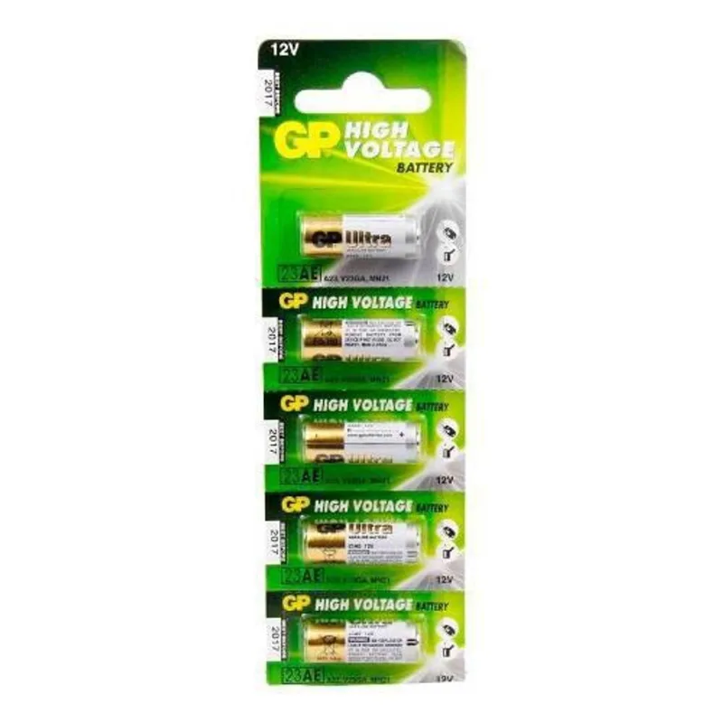 Bateria Alcalina 23AE 12v Cartela com 5 unidades - gp