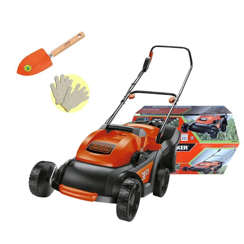 Cortador Grama Indução 38cm Gr3800 Black+Decker 1600w 110v