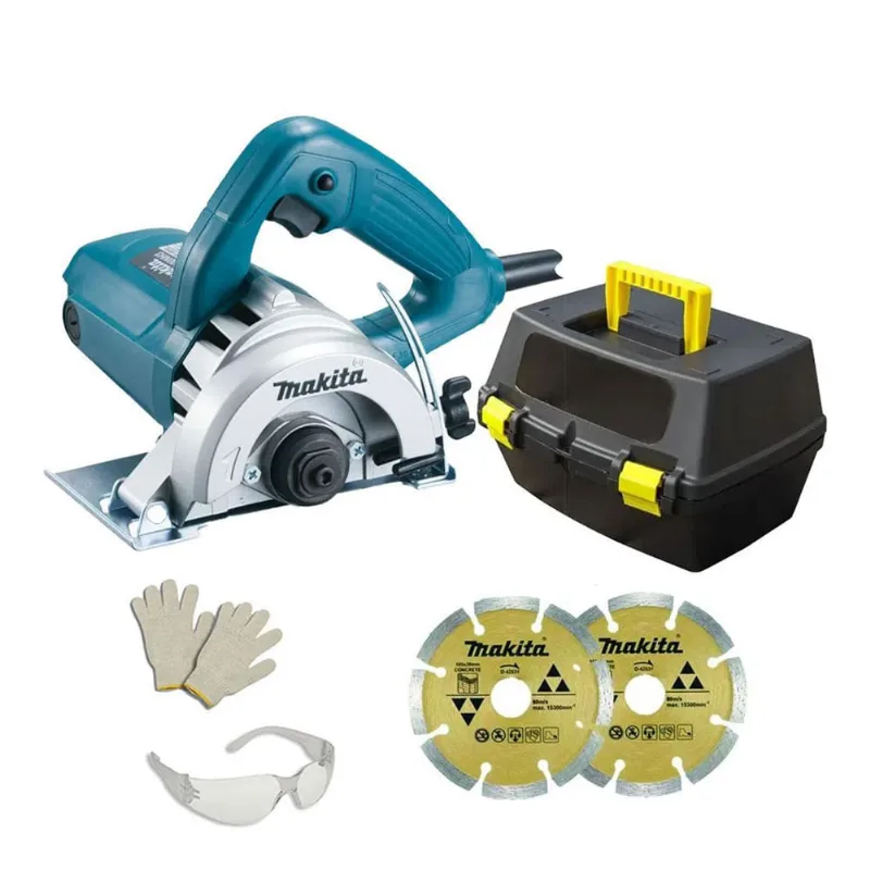 Serra Marmore 4.3/8 4100Nh3Zx2 Makita + Acessórios 220V