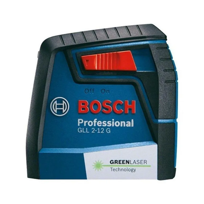 Nível A Laser Verde 2 Linhas 12 Mts Gll2-12g Bosch