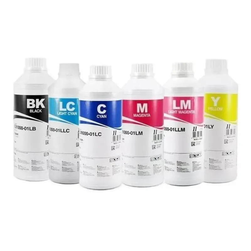 Tinta Epson Sublimática Inktec Transfer - Kit 4 Cores 250Ml