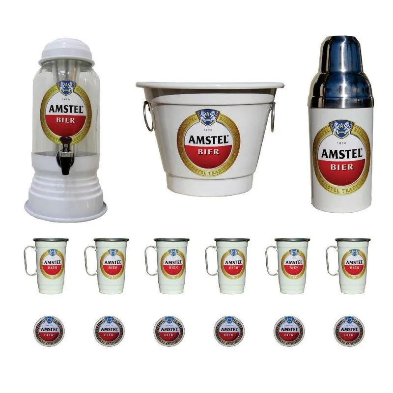 Kit Cerveja Completo Amstel Branco