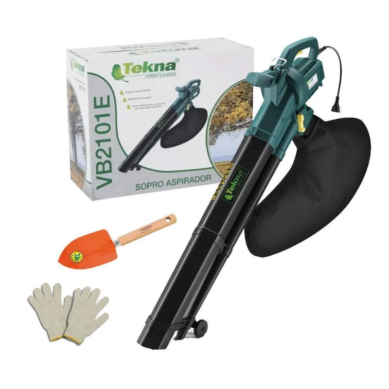 Soprador Aspirador Tekna Vb2101e Elétrico 2000w + Acess 220v