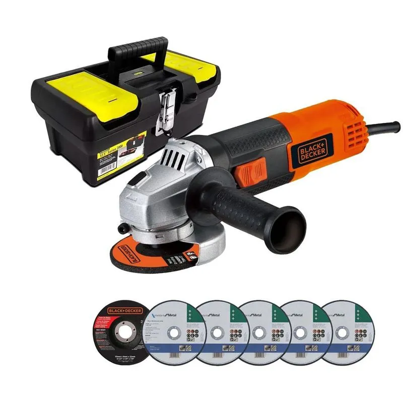 Esmerilhadeira Ang 4.1/2 Black+decker G720 820w + Acess 110v