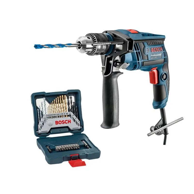 Furadeira Impacto Gsb 13 Re Bosch 650w + Acess Gsb13re 220v