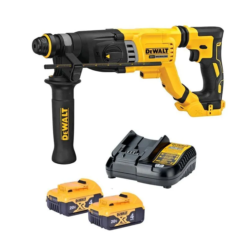 Martelo Romp Perfurador Dewalt Dch263b 20v Brush 2 Bat 4,0ah