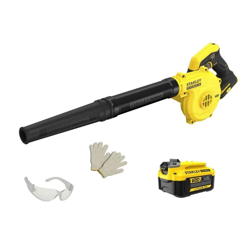 Soprador De Folhas A Bateria 20v Scbl01 Stanley + 1bat 4ah