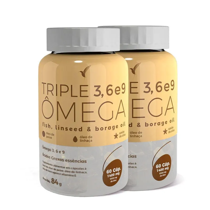Triple Omega - Tratamento 2 Meses