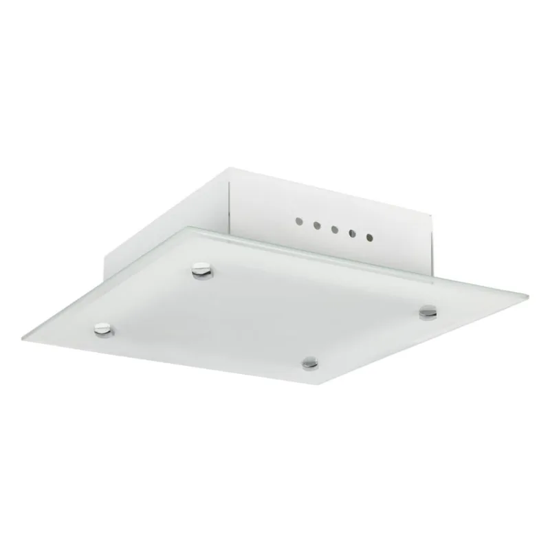 Plafon Sala Quarto Cozinha Para 2 Lâmpada Borda Transparente
