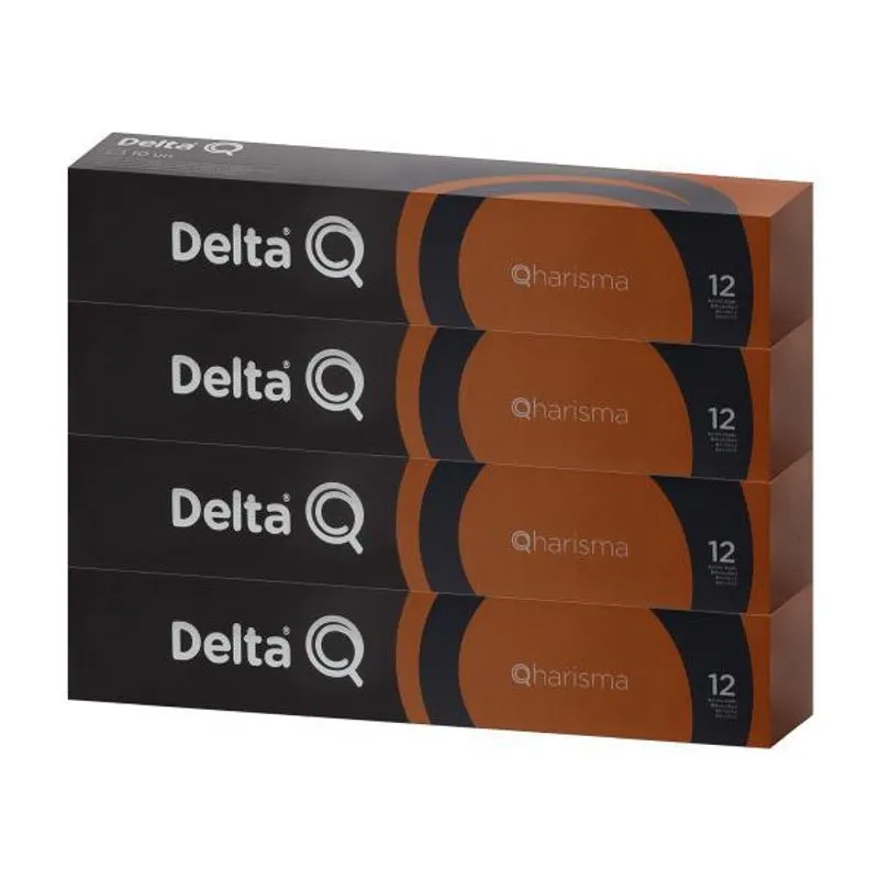 Combo Café Delta Q Qharisma Intensidade 12 - Leve 4 Pague 3