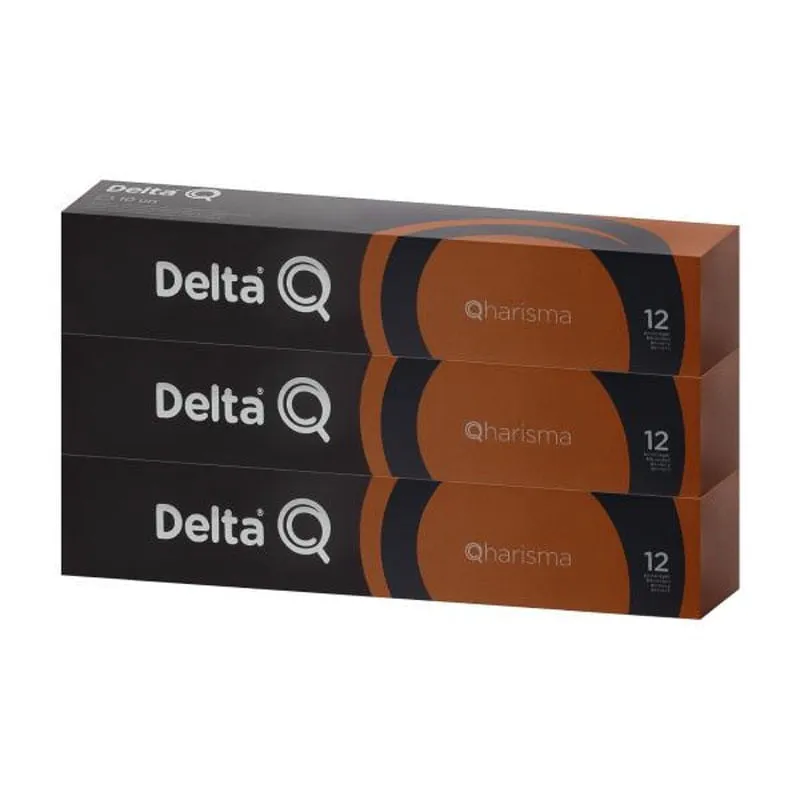 Combo Café Delta Q Qharisma Intensidade 12 - Leve 3 Pague 2